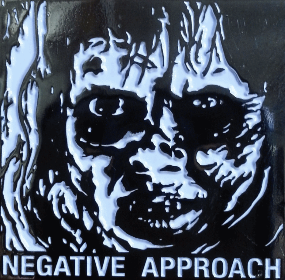 Negative Approach - Metal Badge